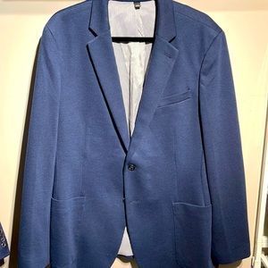 Men’s Navy Modern Casual Sports Jacket